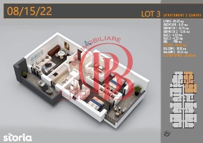 Apartament 3 camere Decomandat Titan Th. Pallady-Sector 3