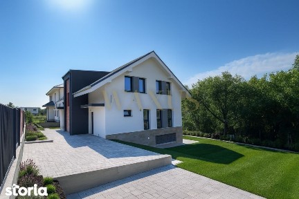 Casa 140 m² utili, teren 500 m², Chinteni - semifini, cu subsol si