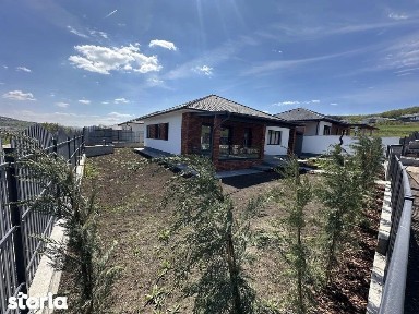 Casa pe un nivel, 118mp utili, terasa 28mp, teren 505mp, Popesti Vale