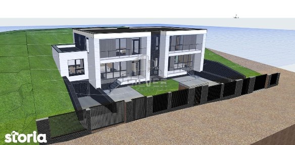 Casa moderna tip duplex nZEB in Feleacu/teren 500 mp/ zona Wonderland.