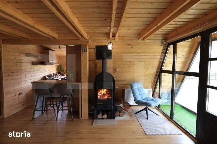Cabana A-frame in Vama, 110 mp, 1800 mp teren
