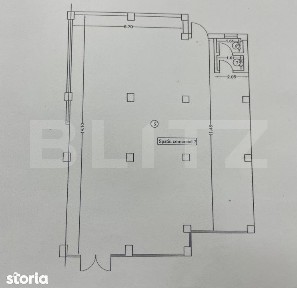 Spatiu comercial, 252.70 mp, zona Centru