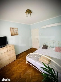 Apartament 2 camere, 48 mp, mobilat si utilat, zona Rovine