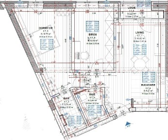 Apartament cu 3 camere, 63 mp, zona Garii