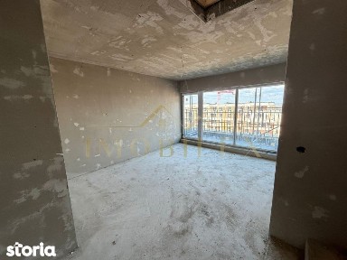 Apartament semifinisat 2 camere, 60mp, terasa, zona Sopor