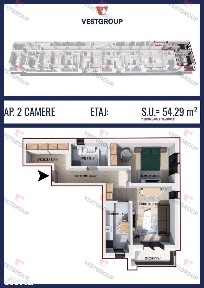 Weiner 5 Proiect Nou Apartament 2 Camere cu boxa proprie VestGroup