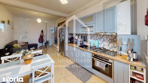 Apartament cu 3 camere, 51mp utili, curte 85mp, loc de parcare