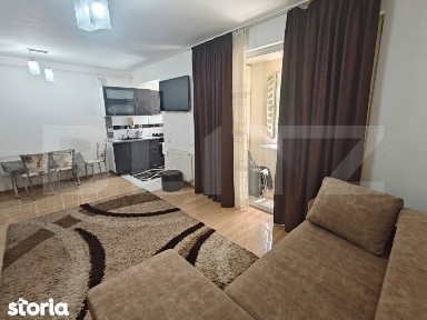 Apartament 2 camere mobilat, 3 balcoane, etaj 1, parcare, zona Eroilor
