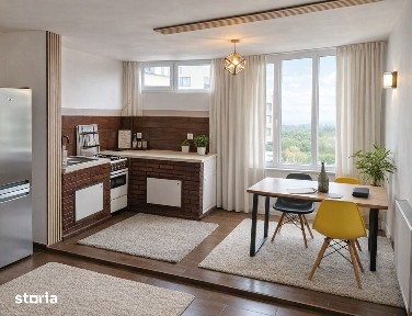 Garsonieră modernă, 30mp, complet mobilată, ideală pentru investiție