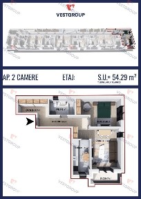 Apartament 2 camere Decomandat Direct Dezvoltator Militari Vest Group