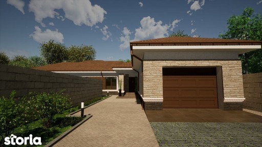 Casa la rosu in Tautii Magheraus, teren 800 mp, acces triplu