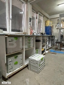 Spatiu comercial 300 mp, teren 1000 mp,Caramidari