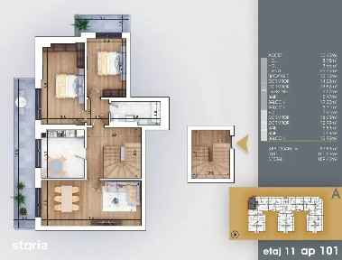 Apartament cu 5 camere tip duplex, 3 bai, 190 mp Metrou Nicolae Teclu