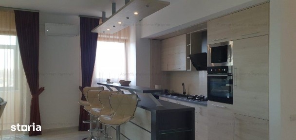 Apartament 3 camere, Gavana Platou, bloc nou, mobilat, centrala