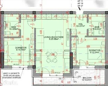 Apartament 3 camere pret imbatabil metrou Nicolae Teclu