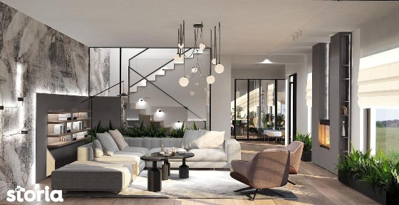 Casa stil scandinav teren 500mp, zona Dealul Lempes, Sanpetru