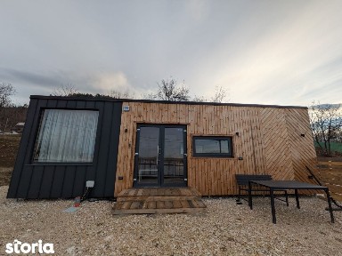 Tiny House Modular Premium, complet utilat, teren 1.780 mp - Săcele