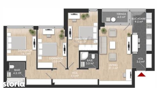 Best Price Atria Urban Resort 4 Camere pret final