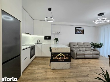 Bloc nou, apartament cu 2 camere, mobilat, utilat, parcare, 400€/Luna