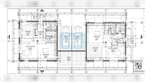 Case cu garaj, posibilitate finisare, zona Planoare