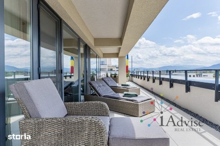 Penthouse Exclusivist cu Terasă Panoramică și Jacuzzi - Coresi Brașov