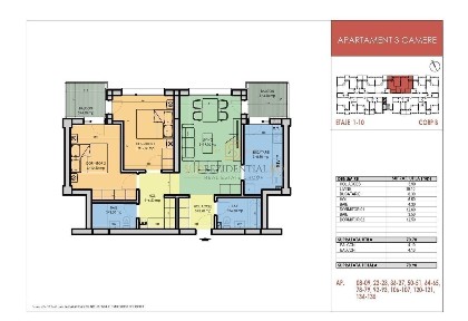 Apartament cu 3 camere de vanzare, acces metrou Berceni, Comision 0%
