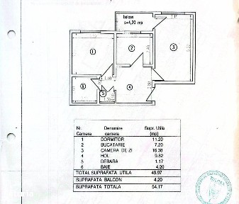 Apartament SUPERB -2 camere, Cartier C5, gaze, mobilier calitate