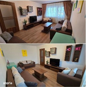 3 camere, Centru, finisaje moderne, mobilat, centrala - DIN 1 IUNIE