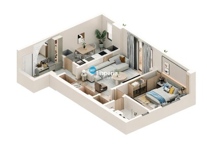 Apartament Nou 2 camere Cartier Iriss