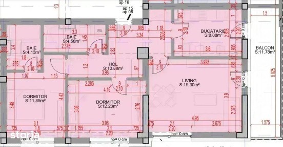 Mutare Rapida Apartament 3 Camere Decomandat Titan-Pallady