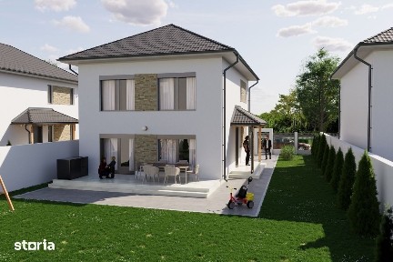 Casă individuală nouă cu pod - 4 camere - Șura Mică