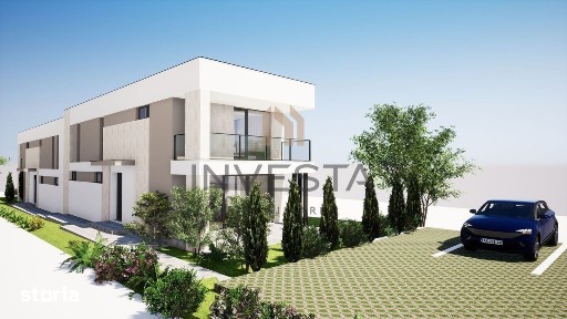 Duplex cu teren de 320 mp!