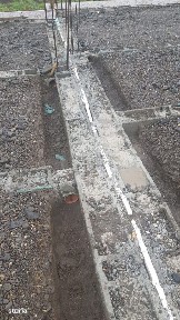Casă nouă semifinisată cu living open space și 3 dormitoare