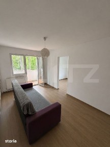 Apartament 3 camere semidecomandat, 50 mp, etaj 2, zona Dambul Pietros
