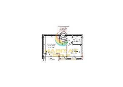 Pallady 2 camere semidecomandat 49 mp in bloc tip Boutique