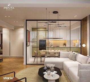 Apartament 2, 3 camere NOU | Penta Smart Estate Finisat complet Balcon