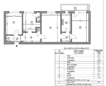 Apartament 3 camere Hipodrom (Pietatii) Etaj 2 (Rate/schimburi auto)