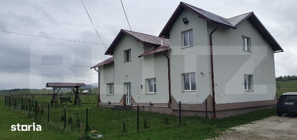 Casa moderna 7 camere, 246 mp, utilata, mobilata, zona Saru Dornei