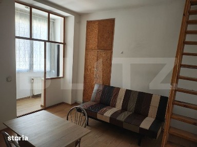 Apartament pe 2 nivele, 30 mp, zona Centrala