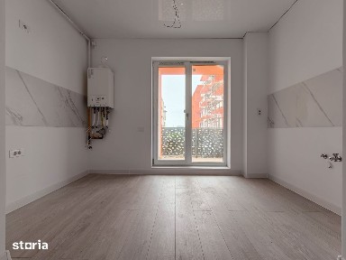 Studio 44mp premium luminos cu terasa si dormitor-incalzire pardoseala