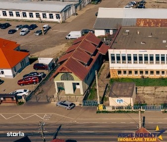 Spatiu comercial, depozit, birouri, acces facil, pozitie remarcabila