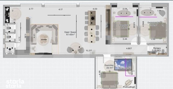 Casa la gri 159 mp, teren 16.418 mp, zona Dumbravita-Hunedoara