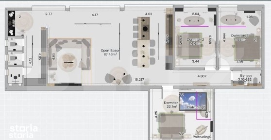Casa la gri 159 mp, teren 16.418 mp, zona Dumbravita-Hunedoara