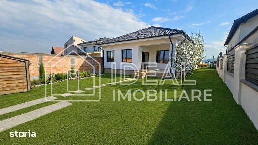 Casă pe un nivel Șelimbăr | 500 mp teren | 3 dormitoare | Cartier Tine