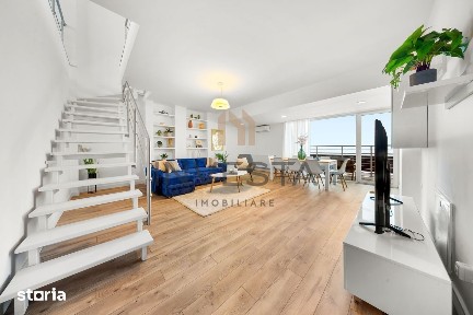 Penthouse de lux pe 2 nivele cu 4 terase in Buna Ziua!