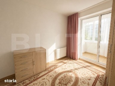 Apartament luminos, 1/2 camere, 33 mp, balcon, parcare, zona Florilor