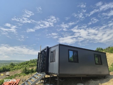 Casă modulară nouă în Tomești Dealul Crucii, 36 mp utili, teren 450 mp