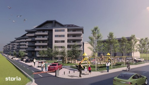 Apartament 2 camere, 47mp utili, balcon, zona Eroilor, Floresti