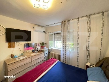 Apartament 2 camere decomandat,52 mp, etajul 2,zona Victor Babes