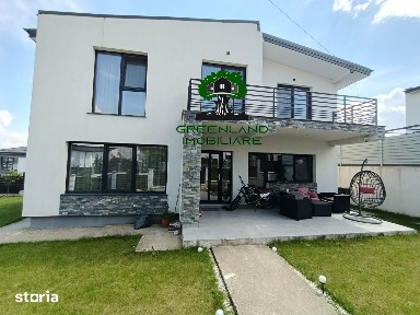 Vila 4 camere, 2 bai,154 mp, Semi Mobilata, canalizare, asfalt, Rediu